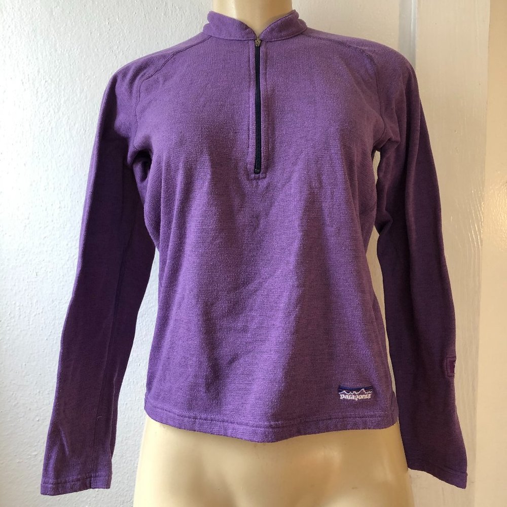 Patagonia Lavender 1/4 Zipper Lightweigh Pullover